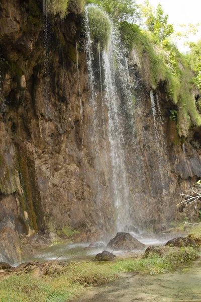 プリトヴィツェ湖クロアチアユネスコ世界遺産 — ストック写真