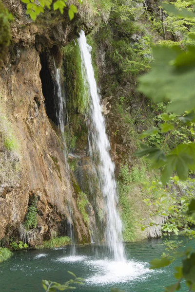 Plitvice Jezera Chorvatsko Světový Dědictví Unesco — Stock fotografie