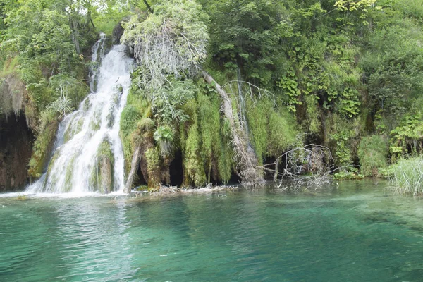 Jeziora Plitwickie Chorwacja Światowe Dziedzictwo Unesco — Zdjęcie stockowe