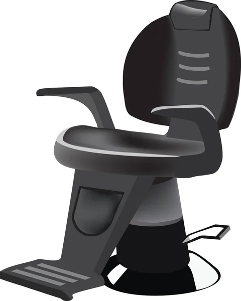 Barber chair decor work series — Stock Vector