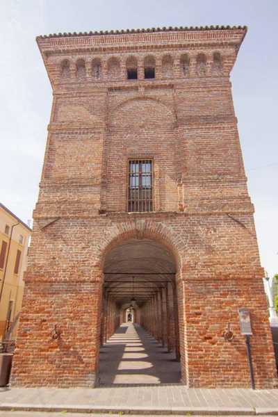 Aldeia Histórica Era Romana Sabbioneta Mantova Itália — Fotografia de Stock