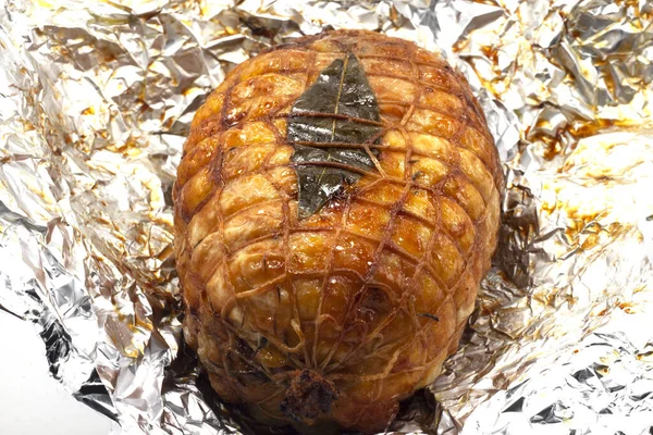 Roasted Meat Bay Leaf — Stock Photo, Image