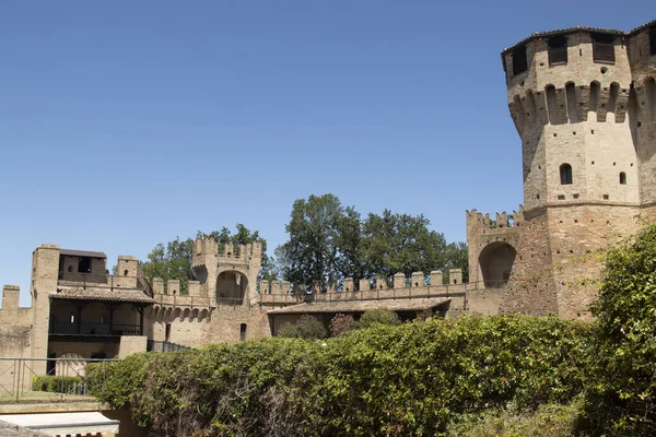 Aldeia Histórica Montanha Gradara Pesaro Urbino Itália — Fotografia de Stock