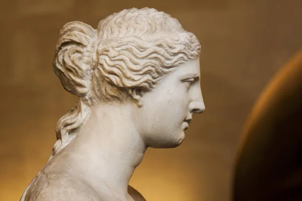 Statua Greca Museo Del Louvre Venere Milo Parigi — Foto Stock