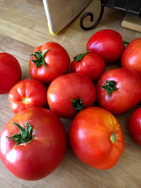 Tabel van tomaten — Stockfoto