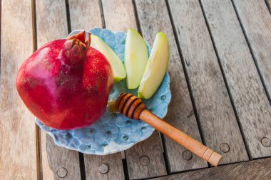 Yahudi yeni yılı tatil kavramı. Geleneksel Semboller