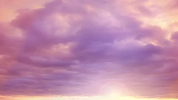 bright evening yellow-blue and purple sky. sunset background. wide.