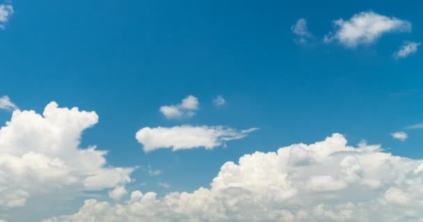 Snabb Förflyttning Moln Himlen — Stockvideo