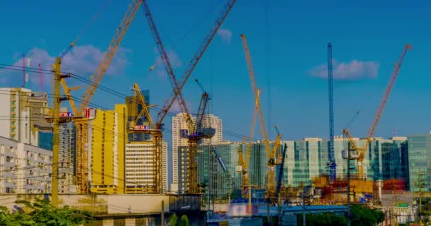 商业建筑项目和住宿 — 图库视频影像