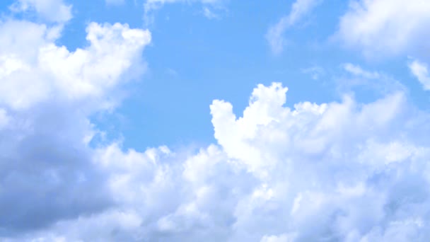 Háttér Video Felhők Fényes Nappal — Stock videók