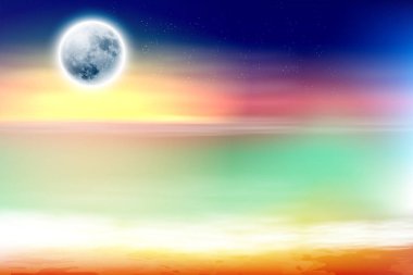 Free Free 206 Moon Over Water Svg SVG PNG EPS DXF File