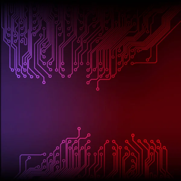 抽象技术电路板背景 — 图库矢量图片