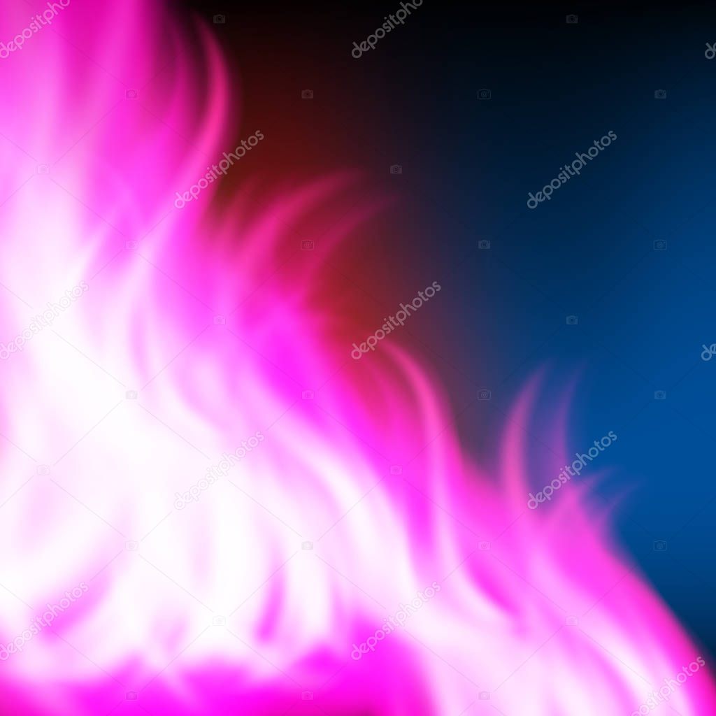 Abstract rainbow purple fire background. EPS10 vector background.