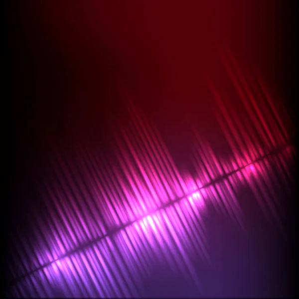 Égaliseur abstrait à ondes diagonales rouge-violet — Image vectorielle