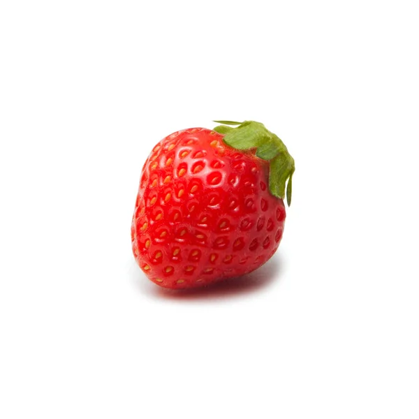 Fraise isolée sur blanc — Photo