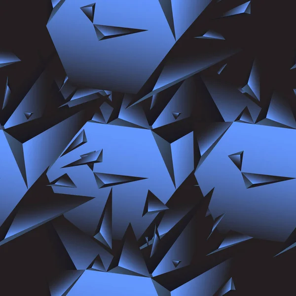 Patrón vectorial abstracto sin fisuras. Fondo del triángulo geométrico . — Vector de stock