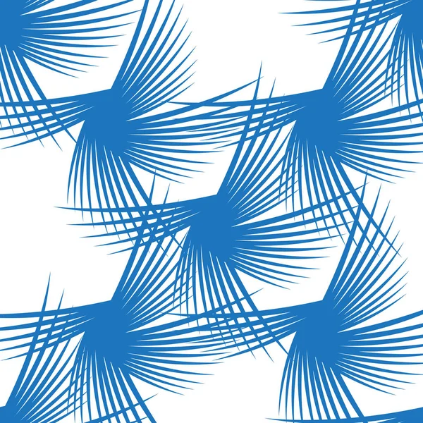 Nahtlose Muster futuristischen Hintergrund mit blauen Linien — Stockvektor