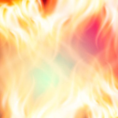 Yeşil pembe yangın arka plan tasarımınız için