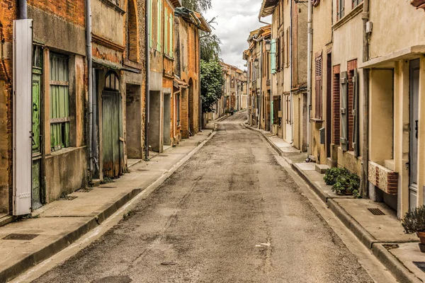 Street French Coutryside Saint Ybars Middi Pyrenees — Stock Photo, Image