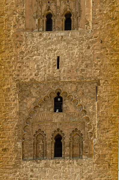 Detalles arquitectónicos de la mezquita Jemaa el Fna. marrakech morocco — Foto de Stock