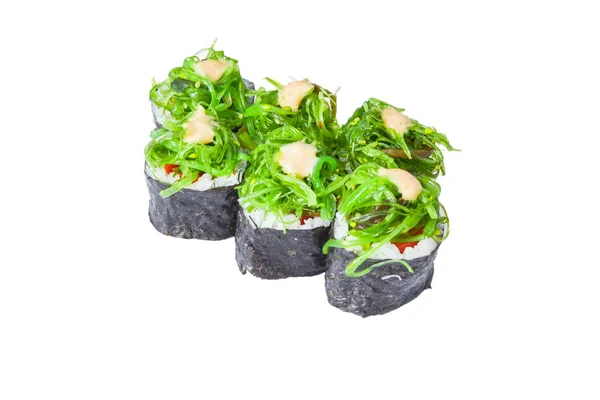 Sushi különböző izolátum — Stock Fotó