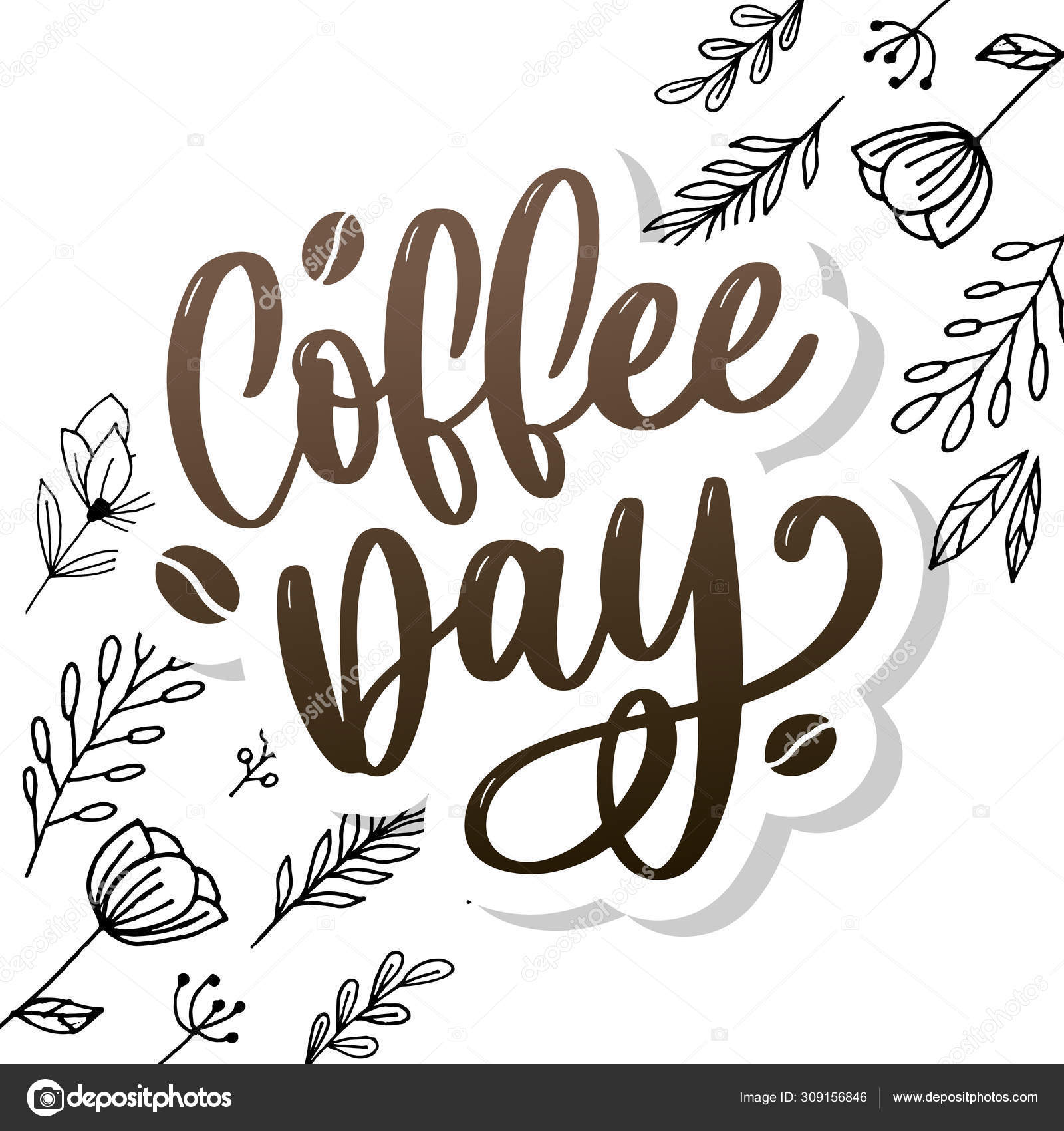 1 October International Coffee Day Logo World Coffee Day Logo Icon Vector Illustration On White Background Stock Vector C Lemonkey 309156846