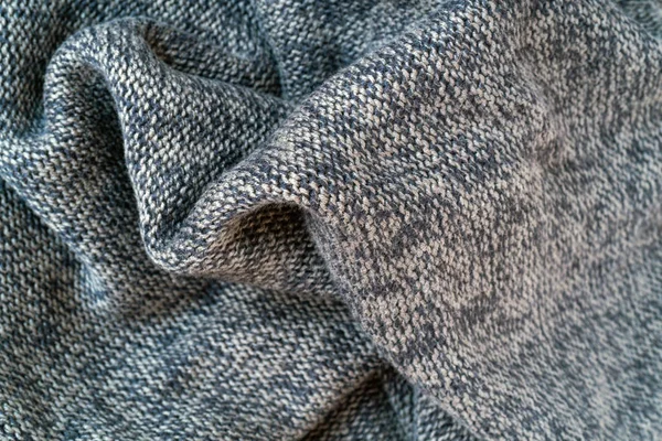 针织灰毛布 — 图库照片