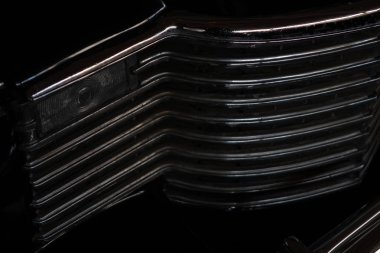 Parlak, Krom Radyatör, nadir, eski model araba.