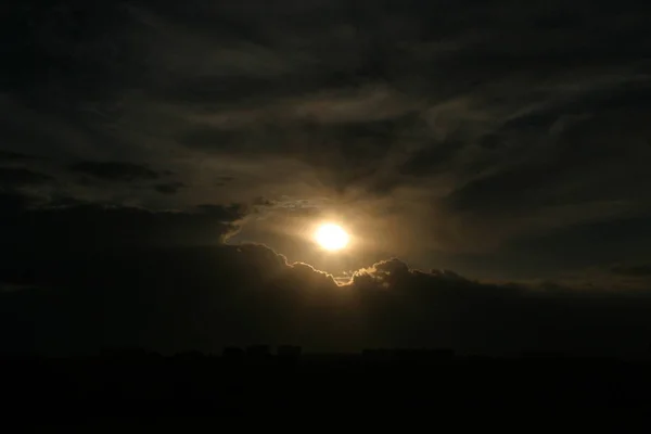 Cloudy Sky Gloomy Clouds — Stock Photo, Image