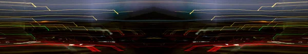 Світлові Лінії Чорному Просторі Абстрактний Фон Лініями Сяйвом — стокове фото