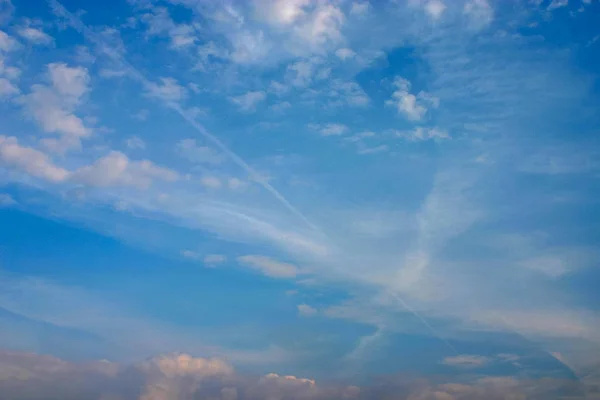 Céu Nublado Nuvens Sombrias — Fotografia de Stock