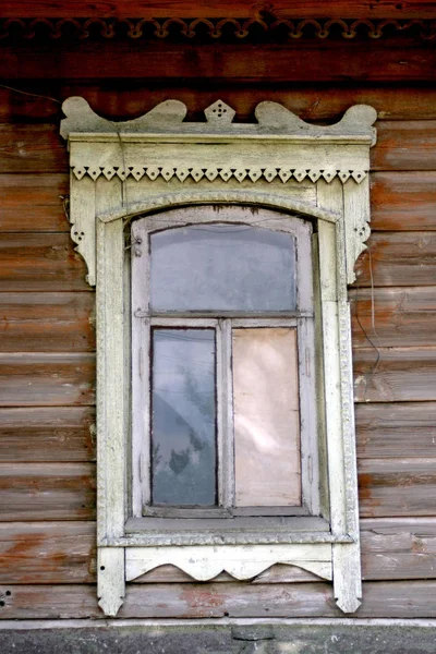 A régi ház ablaka — Stock Fotó