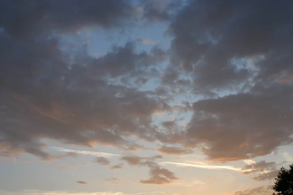 Облачное Небо Мрачные Облака — стоковое фото