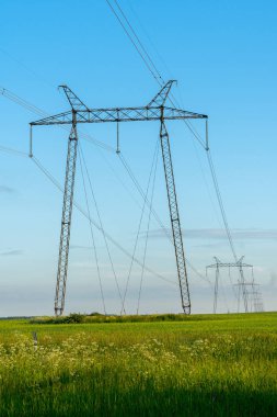 Yüksek voltajlı Elektrik Hattı