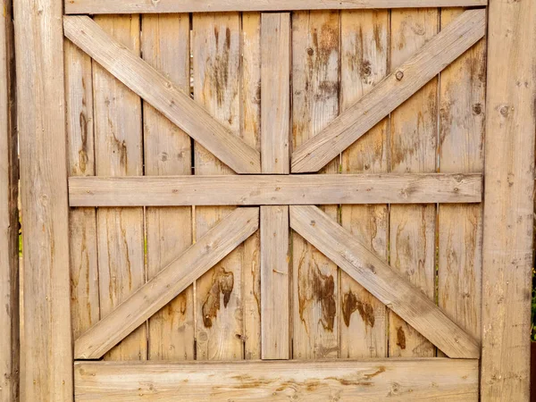 Wooden Wall Part Wooden Box — Stock Photo, Image