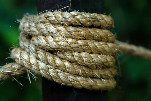 Rope Knot Close View — Stock Photo, Image