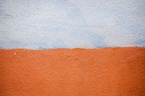 Texture Peinture Est Blanche Orange Deux — Photo