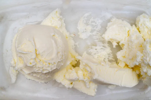 Vanilla ice cream texture background