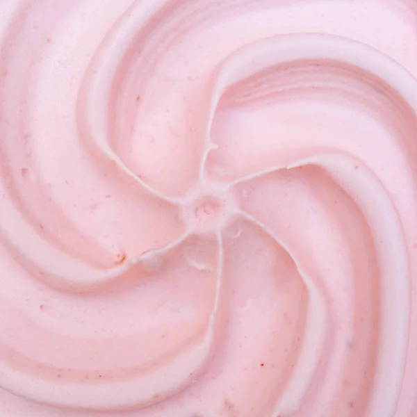 Strawberry ice cream texture background