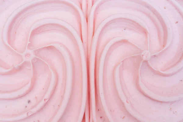 Strawberry Ice Cream Texture Background — Stock Photo, Image