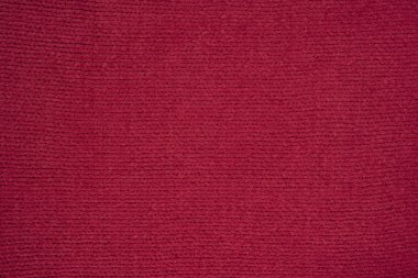 soyut kırmızı örme kumaş dokusuna.