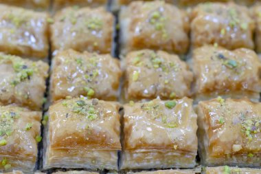 Tatlı oryantal tatlılar, görünümü kapatın