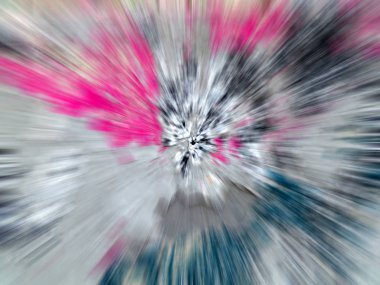 yeşil, pembe, kahverengi boya kırık sıva. çok renkli boya sıçraması ile eski, çöken duvar