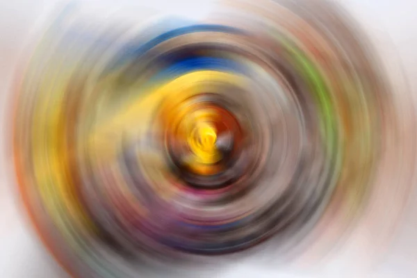 Mehrfarbige Ringe Weicher Fokus Abstrakter Hintergrund — Stockfoto