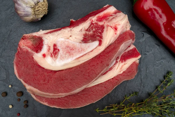 Carne Bovino Peito Osso — Fotografia de Stock