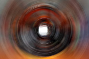 Renkli halkalar - bulanık arka plan