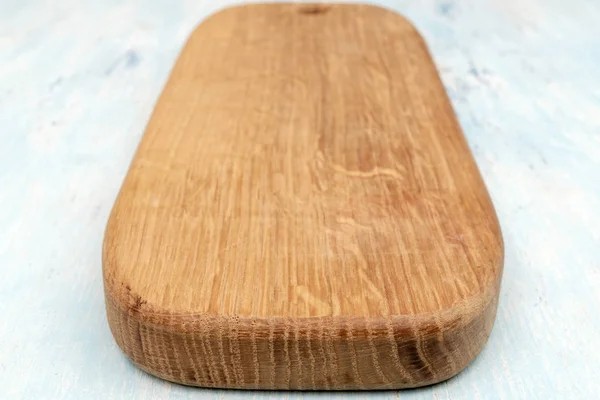 Wooden Oak Cutting Board Kitchenware Copy Space — Stock Photo, Image