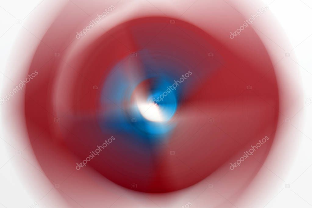 Abstract Background Of colorful Spin Circle Radial Motion Blur. 