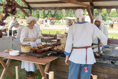 Moskova, Rusya. 9 Haziran 2019. Festival 