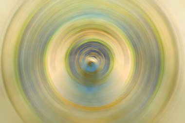 Renkli Spin Circle Radyal Hareket Bulanıklığı Soyut Arka Plan. 